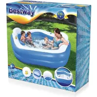 Bestway - Vijfhoekig Familiezwembad - 213x207x69 cm