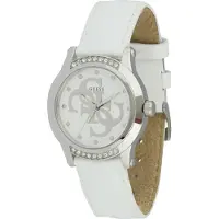 GUESS Analoog horloge zilver / wit