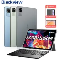 Blackview Tab 60 WiFi Android 14 Tablet - 12GB+128GB(1TB Externe SD) - 10.1'' HD+ Display - 5100mAh Batterij - Dubbele boxluidsprekers Groen