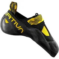 La Sportiva - Klimschoenen - Theory Yellow/Black voor Heren - Maat 39,5 - Zwart