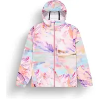 Picture Scale Windproof Printed Jacket Dames (Maat - S, Kleur - Montanea Print)