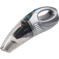 Bestron draadloze handstofzuiger, geschikt voor zowel natte als droge oppervlakken, inhoud: 450 ml, 25 Watt, rood/wit