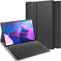 Just in Case Slimline Lenovo Tab P12 Pro Toetsenbord Hoes QWERTY