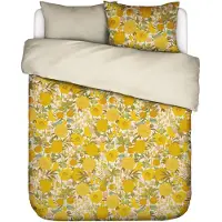 Essenza Dekbedovertrek Florentien Yellow Satijn-200 x 200 / 220 cm | 2-Persoons