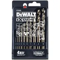 DeWalt Metaalboor - - DT5935-QZ - Kobalt - 10 stuks - Diameters van 1 tot 10 mm