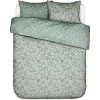 Essenza Dekbedovertrek Aleste Surf Green Satijn-140 x 200 / 220 cm | 1-Persoons
