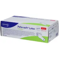 Hartmann Peha Soft Handschoen Latex Comfort l 100 942023 100 St Handschoenen