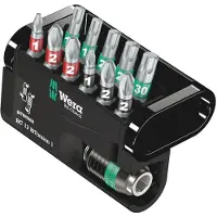 Wera Bit-Check 12 BiTorsion 1 05057420001 Bitset 12-delig Kruiskop Pozidriv, Kruiskop Phillips, Binnen-T-profiel Bitset