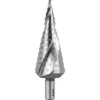 RUKO 101052 101052 HSS Getrapte boor Gezamenlijke lengte 100 mm Drievlakkige schacht 1 stuk(s)