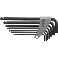 Teng Tools Allensleutel set bolkop 7dlg 2,5-10 mm 1475
