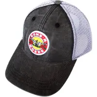 Ginza.se Hoed pet Vintage Logo Charcoal Grey & White