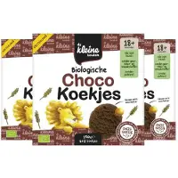 De Kleine Keuken 3x Bio Chocokoekjes 150 Gr