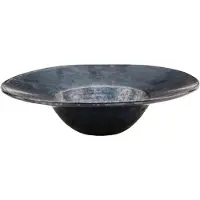 House Doctor Pion pasta borden zwart/bruin - set van 6 stuks