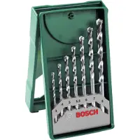 Bosch 2607019581 Mini X-Line Coffret De Forets 7 Pièces Pierre