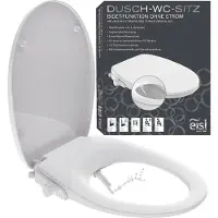 Eisl Bidet Douche WC-Zitting Opzetstuk - Soft Close - Afklikbaar - Wit