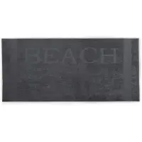 Molecule Strandlaken Beach Antraciet - 100 x 200 cm