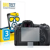 BROTECT - Screenprotector voor Canon EOS R5 - Folie Beschermfolie Beschermglas matte 3 Stuks