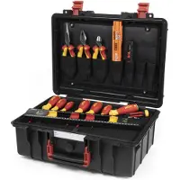 Wiha Gereedschapskoffer basis set L elektrisch - 18-delig - 45530