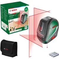 Bosch UniversalLevel 3 - Kruislijnlaser - Loodpunt boven en onder - Inclusief batterijen - Opbergetui