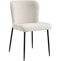 Molecule Rousseau 9035-1 Stoel 'Lisa' Bouclé Ecru