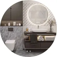 Tutumi Led Spiegel 70cm Hzj070