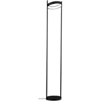 Eglo 390022 Montefano Staande Lamp Staal Zwart/Kunststof Wit - 20W/2160LM/3000K