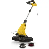 Powerplus Elektrische Grastrimmer POWXG30031 - 450 W en 300 mm Ø, 2-in-1 tuingereedschap als grastrimmer en kantensnijder voor uw tuin