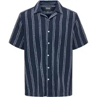Only & Sons Overhemd 'Trev' navy / wit
