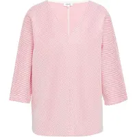 s.Oliver Sweatshirt ecru / rosa