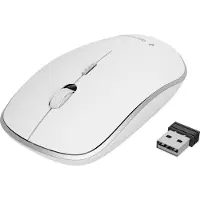 Gembird MUSW-4B-01-W Maus OPT WIRELESS 4 Tasten inkl. nano USB weiß