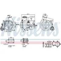 Nissens 93711 Turbocharger
