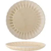 Bloomingville Latina borden Ø27cm naturel set van 6 stuks - 82061937