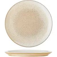 Bloomingville Paula borden Ø26,5cm naturel set van 4 stuks - 82061658