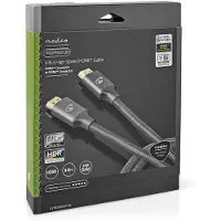 Nedis HDMI kabel 8K | | 3 meter (60Hz, HDR, Donkergrijs)