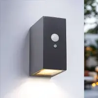 LumenXL Solar wandlamp voor buiten met sensor Giada