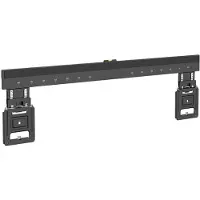 Nedis Vaste TV-Muurbeugel | 43 - 100 " | Maximaal schermgewicht: 75 kg | Minimale muurafstand: 9.50 mm | Staal | Zwart - TVWM5090BK