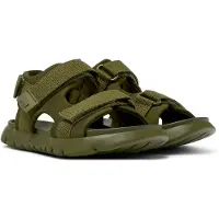 Camper Kids Sandalen Rups groen (37), Plat, Klittenband, Casual, Strandkleding, Gerecycled polyester, kinderkled K800532-005