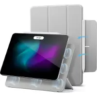 ESR Rebound magnetische hoes tablet (iPad Air 10.9 (2022), IPad Air 10.9 (2020), iPad Air 11 2024 (M2), IPad 11" (2018/2020/2021)), Tablethoes, Grijs