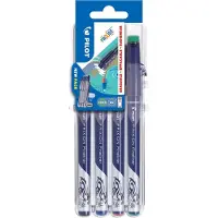Pilot Frixion uitwisbare fineliner set - 4 stuks in diverse kleuren