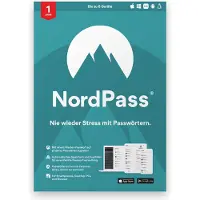 NordVPN NordPass wachtwoordmanager [12 maanden]