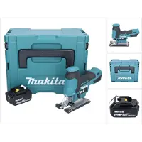Makita DJV 185 T1J accu pendelzaag 18 V borstelloos + 1x accu 5,0 Ah + Makpac - zonder oplader