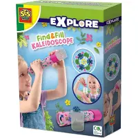 SES Creative - Explore - Vind en vul caleidoscoop - Maak je eigen patronen met natuur