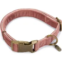 Designed By Lotte Hondenhalsband Velura Roze 48-70 X 2,5 Cm