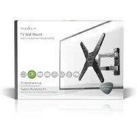 Nedis Draai- en Kantelbare TV-Muurbeugel | 23-55 " | Zwart | 1 stuks - TVWM5530BK TVWM5530BK