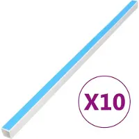 vidaXL Kabelgoot zelfklevend 25x16 mm 10 m PVC