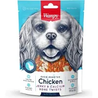 WANPY oven-roasted chicken jerky / calcium bone twists - Default Title