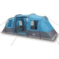 vidaXL Tunneltent 4-persoons waterdicht blauw