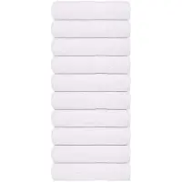 vidaXL Handdoeken FROGN 10 st 50x100 cm 360 g/m² wit