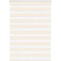 vidaXL Zebra rolgordijn 95x150 cm stofbreedte 90,9 cm marmerbeige