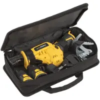 Powerplus Poweplus POWX0398 Reciprozaag 12V + takkenhouder - Incl. 2 batt. en lader